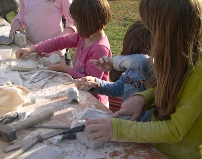 cours
                enfants stéatite